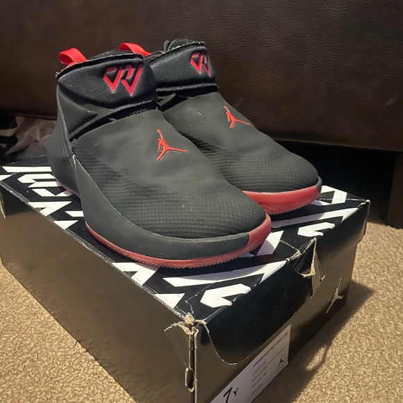 Jordan Why Not Zero.1 - All White - Black & Red - Picture 3 of 8